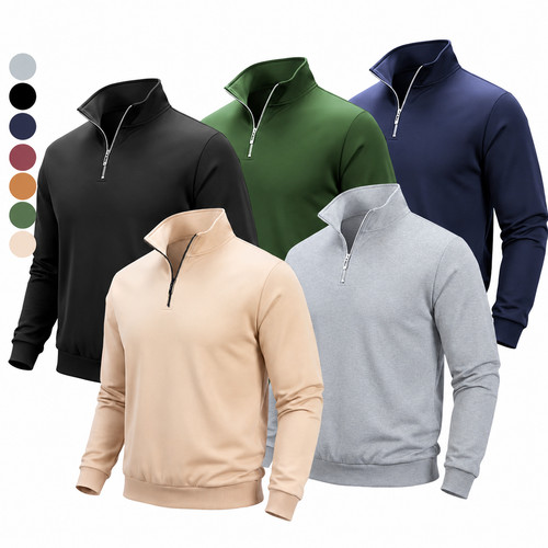 Herren sweatshirt half - sweatshirt,