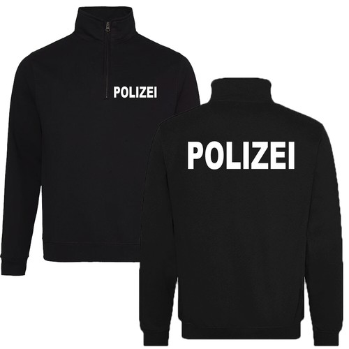 Polizei zip sweatshirt - polizei,