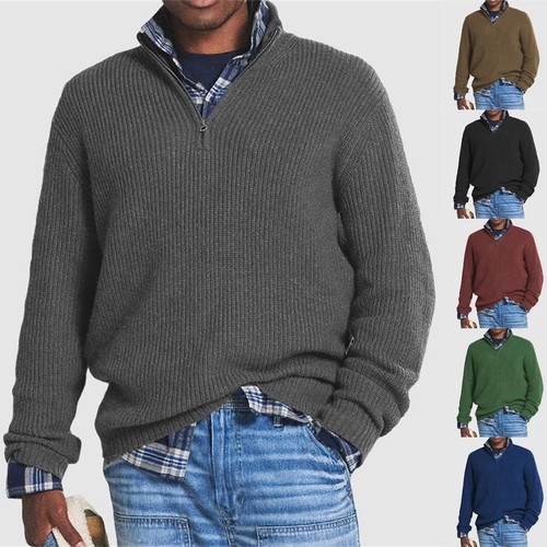 Herren strickpullover warm - herren,