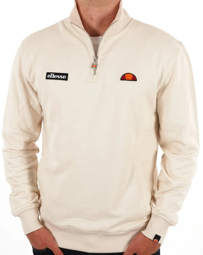 Ellesse zip sweat stone - ellesse,