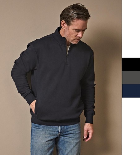 Tee jays herren half - jays, zip